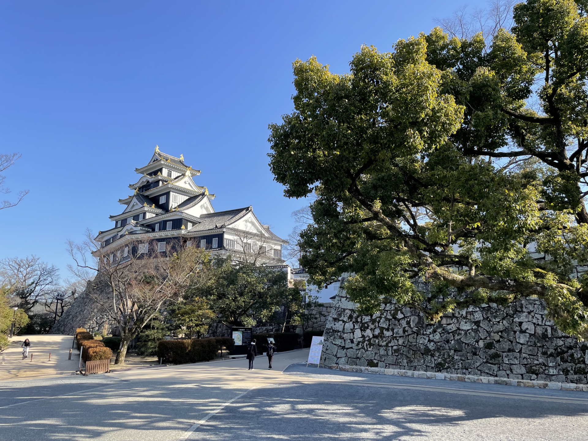 岡山城